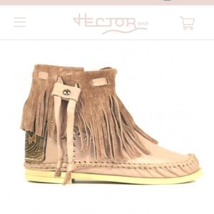 Hector Riccione leather moccasins